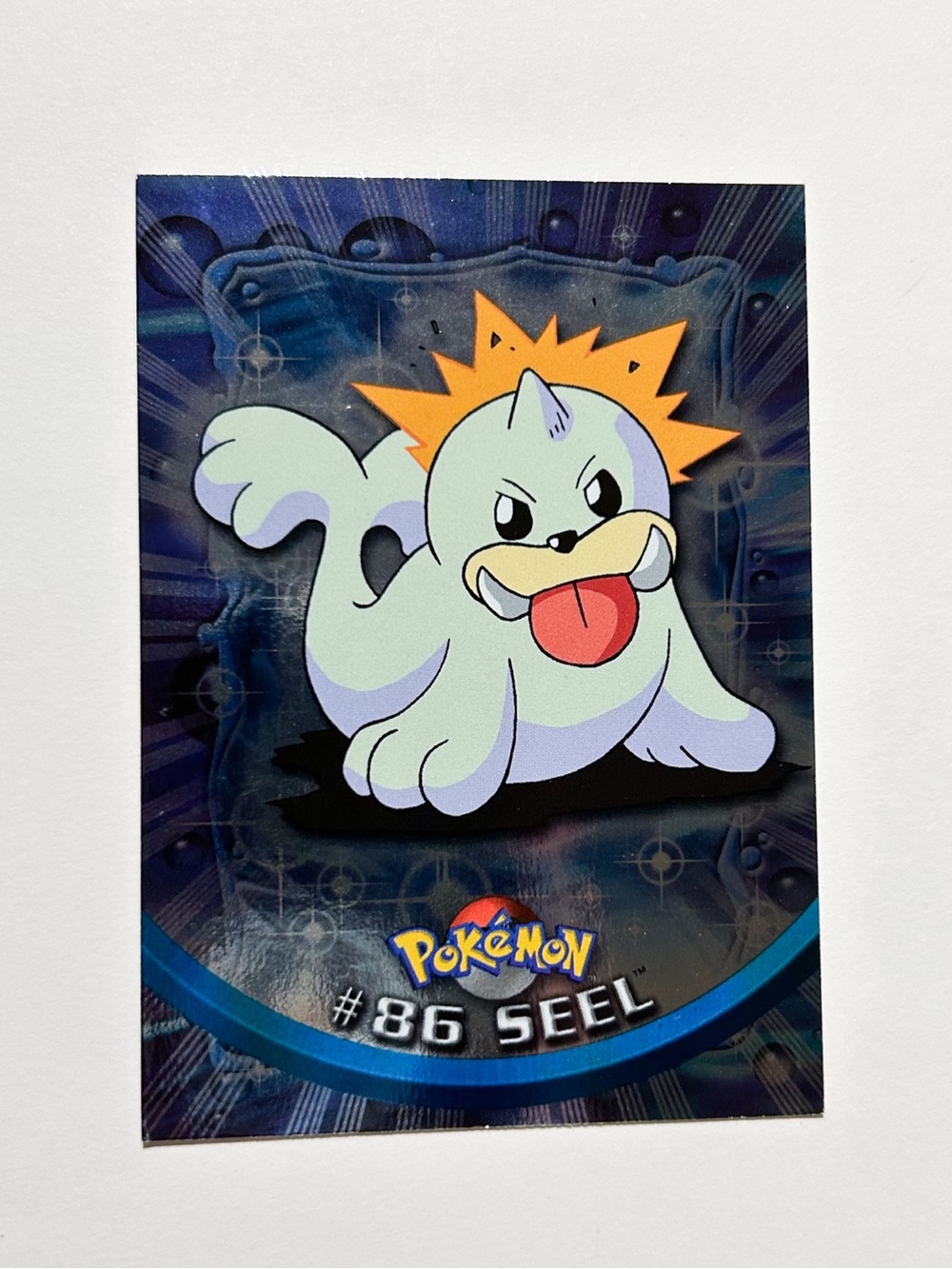 Pokémon Topps Seel Holo Trading Card